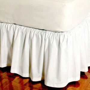 Solid Color Bedskirts, Pillow Shams & Pillow Cases