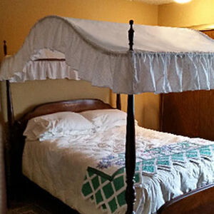 Eyelet Canopy Bed Skirts & Accessories