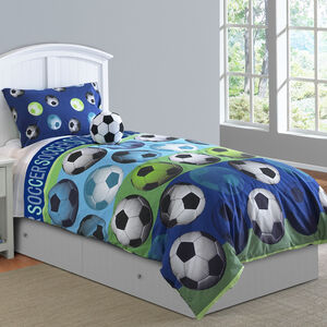 Soccer Leage Comforter Set